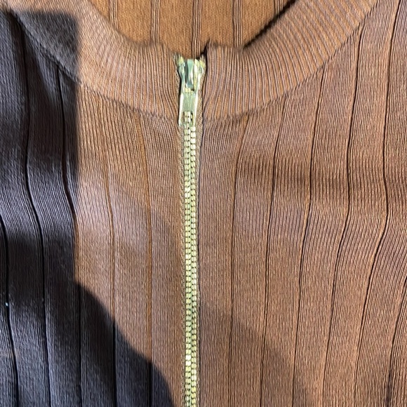 🤎CHOCOLATE BROWN MINI DRESS🤎 - Picture 3 of 4